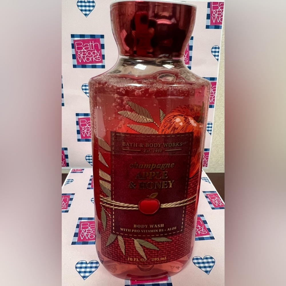 Bath & Body Works.  Body Wash.  Champagne Apple & Honey.